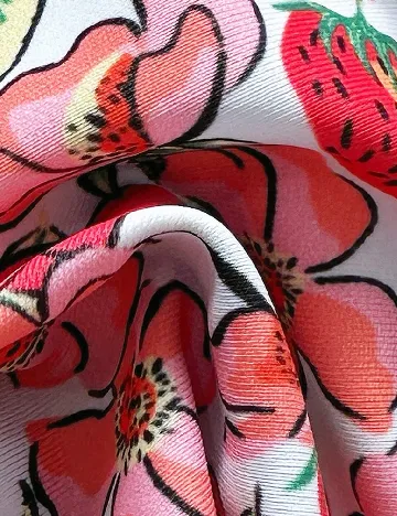 Costum de baie SHEIN, floral print