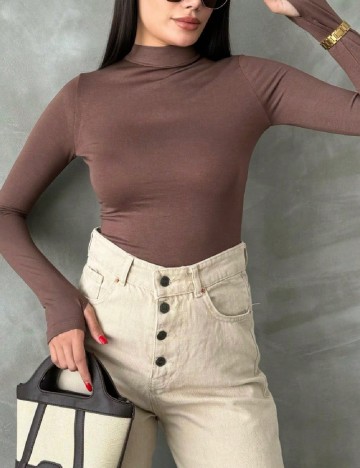 Bluza SHEIN, maro