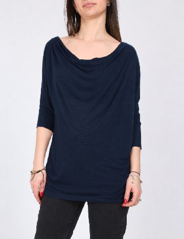 Bluza Bershka, bleumarin