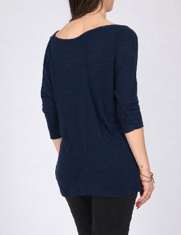 Bluza Bershka, bleumarin