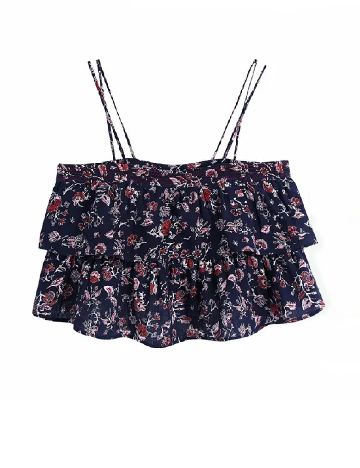 Top Zara, bleumarin