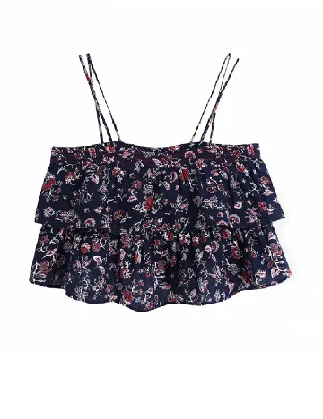 Top Zara, bleumarin