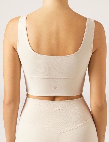 Top Calzedonia, crem