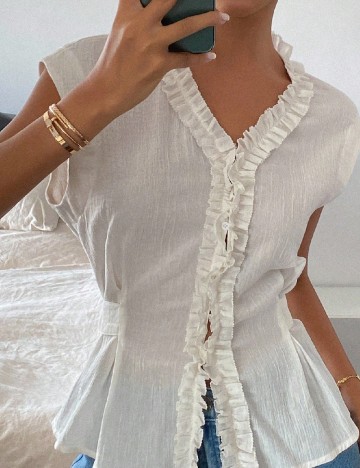 Bluza Dazy, ecru