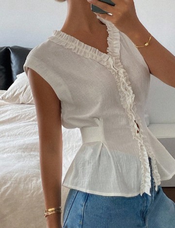 Bluza Dazy, ecru