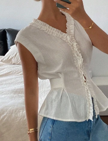 Bluza Dazy, ecru