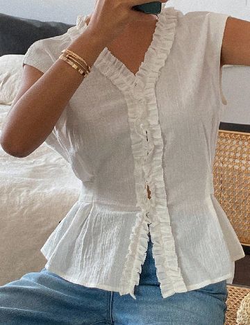 Bluza Dazy, ecru