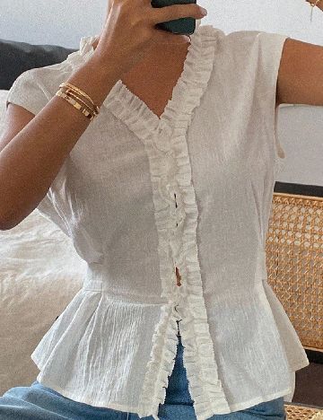 Bluza Dazy, ecru