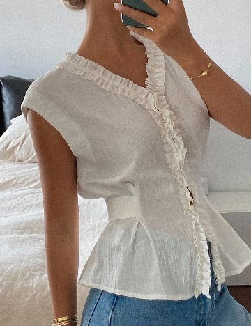 Bluza Dazy, ecru