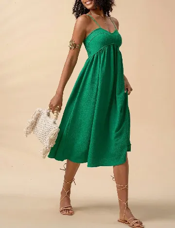 Rochie medie SHEIN, verde