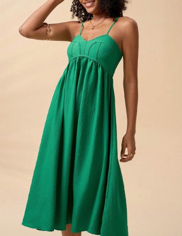 Rochie medie SHEIN, verde