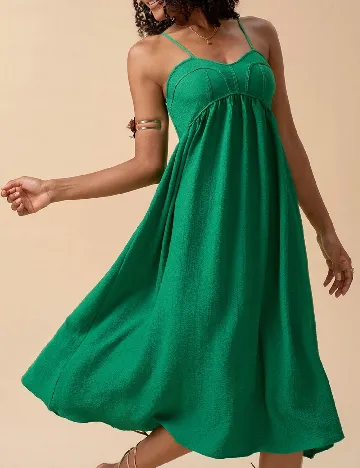 Rochie medie SHEIN, verde