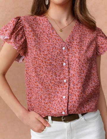 Camasa SHEIN, floral print