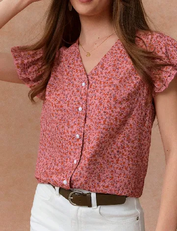 Camasa SHEIN, floral print