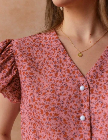 Camasa SHEIN, floral print