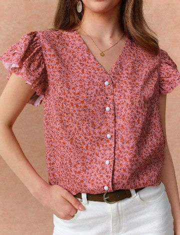 Camasa SHEIN, floral print
