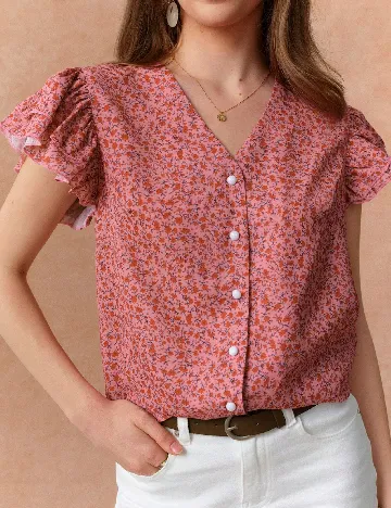 Camasa SHEIN, floral print