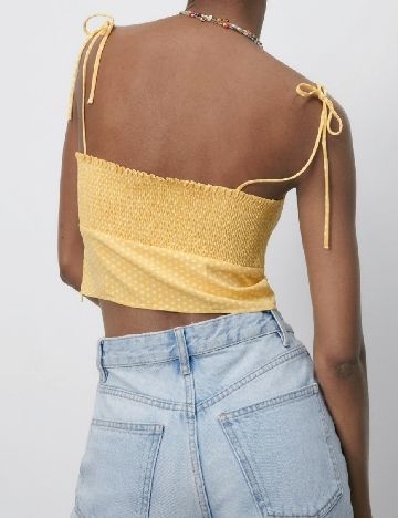 Top Zara, galben