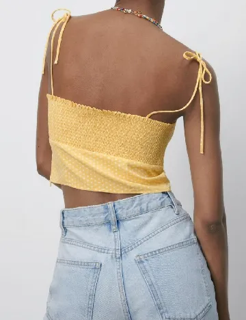 Top Zara, galben