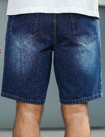 Pantaloni scurti SHEIN, albastru