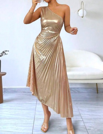 Rochie lunga SHEIN, auriu