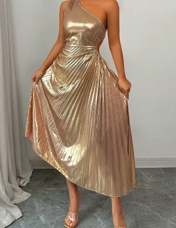Rochie lunga SHEIN, auriu