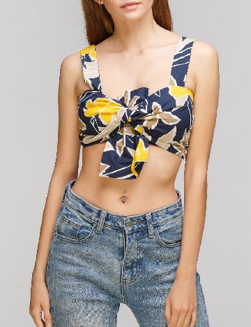 Top Zara, bleumarin