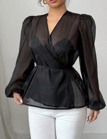 Bluza SHEIN, negru