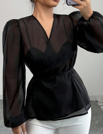 Bluza SHEIN, negru