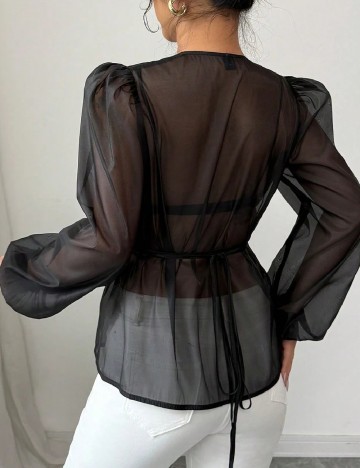 Bluza SHEIN, negru