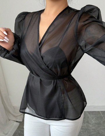 Bluza SHEIN, negru