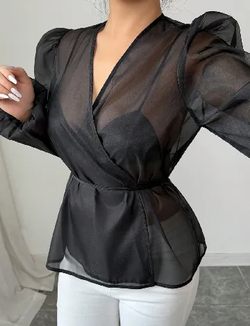Bluza SHEIN, negru