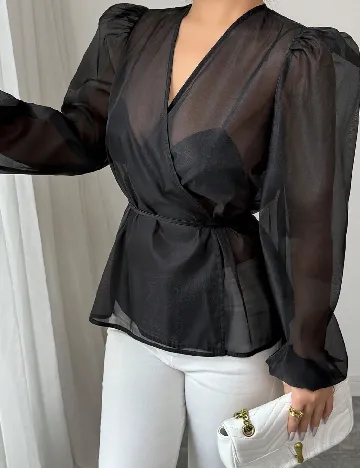 Bluza SHEIN, negru