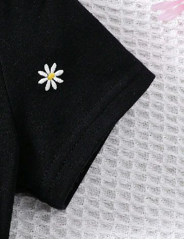 Tricou Shein Kids, negru