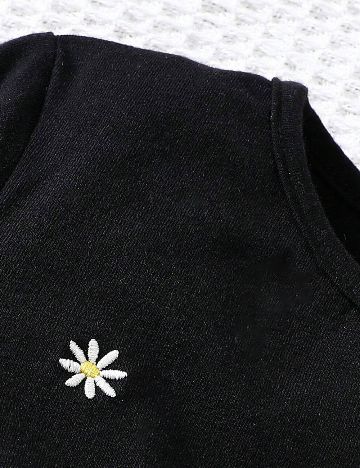 Tricou Shein Kids, negru