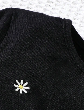 Tricou Shein Kids, negru