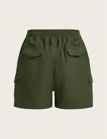Pantaloni scurti SHEIN, verde