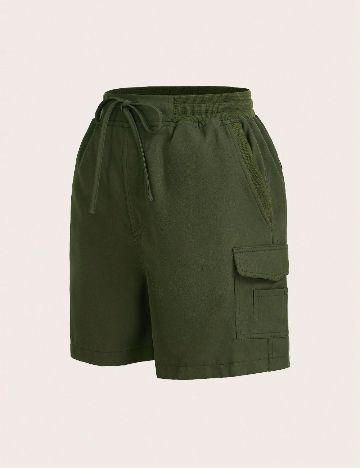 Pantaloni scurti SHEIN, verde
