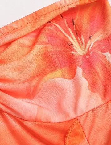 Top SHEIN, portocaliu