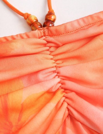 Top SHEIN, portocaliu