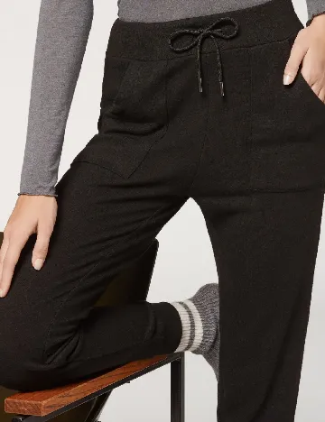 Pantaloni Calzedonia, negru