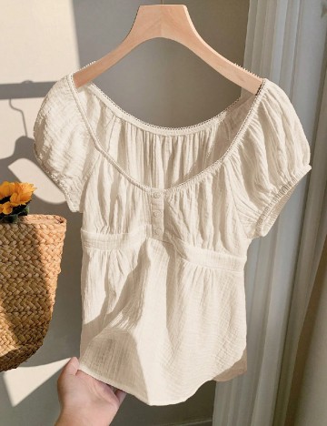 Bluza SHEIN, ecru
