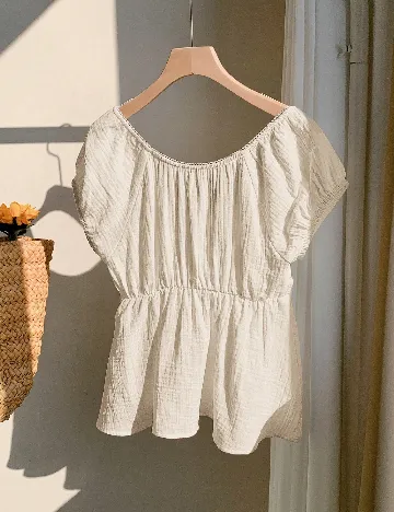 Bluza SHEIN, ecru