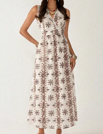 Rochie lunga SHEIN, alb