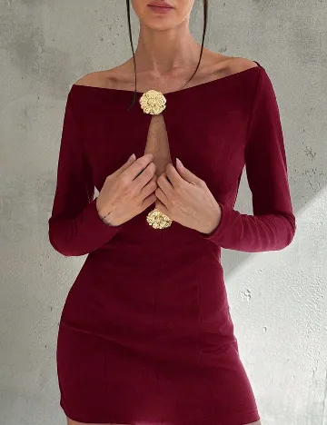 Rochie scurta SHEIN, rosu