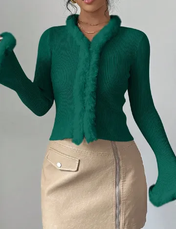 Bluza SHEIN, verde