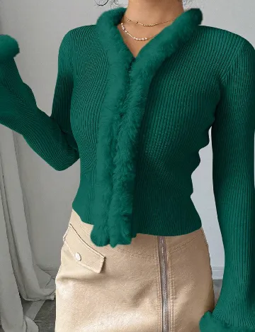Bluza SHEIN, verde