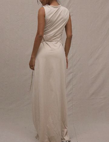 Rochie lunga Musera, bej