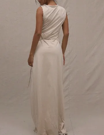 Rochie lunga Musera, bej