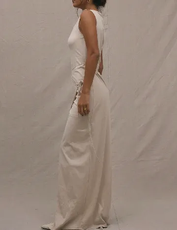 Rochie lunga Musera, bej
